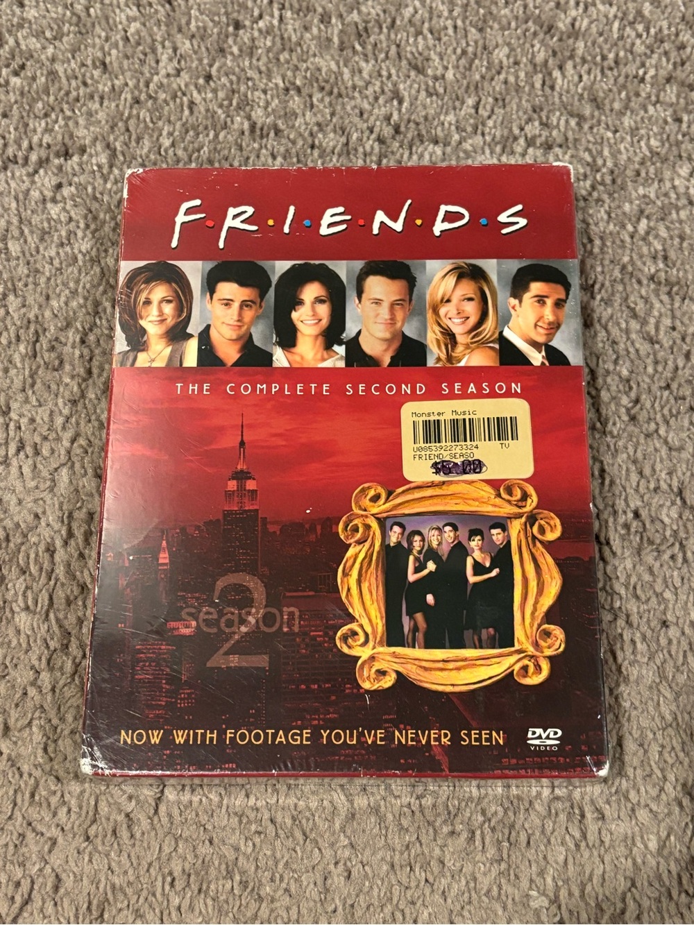 FRIENDS The Complete Second Season DVD - Used